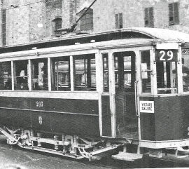 Public transport in Florence since the war to the eighties