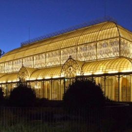 La più grande serra in Italia: Il tepidarium.