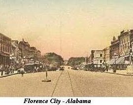 Florence City, Alabama.