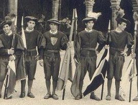 Ricordi ed impressioni di un figurante del calcio storico.