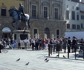 Dietro le quinte: Un tè con Mussolini – Le riprese