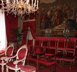 L’ambita Sala Rossa di Palazzo Vecchio